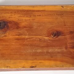 Antique Sailor Made Nautical Star Inlaid Serving Tray