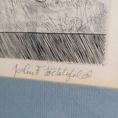 John Lochtefeld (1933-2025) Limited Edition Nantucket Etching “Clipper Ship”