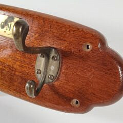 Antique Ship’s Yacht Crew Saloon Hanging Coat Rack