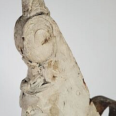 Antique American Nautical Carved Ship’s Billet Head