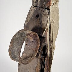Antique American Nautical Carved Ship’s Billet Head