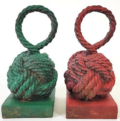1699-1865 Monkey Fist Doorstops A