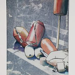 Set of Three Kim Robertson Lithographs