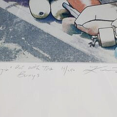 Set of Three Kim Robertson Lithographs