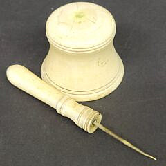 Fine Antique Sailor Made Whale Ivory Pickwick