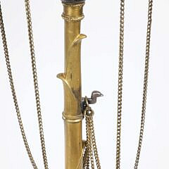 Pair of 2nd Empire Gilt & Patinated Bronze Candelabra in the manner of Barbedienne, circa 1870