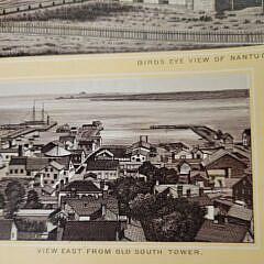 Rare Late 19th C. Nantucket Souvenir Fold Out Illustrated Booklet