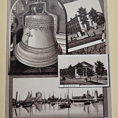 Rare Late 19th C. Nantucket Souvenir Fold Out Illustrated Booklet