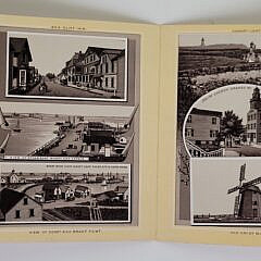 Rare Late 19th C. Nantucket Souvenir Fold Out Illustrated Booklet