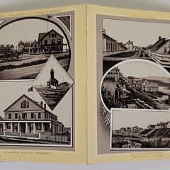 Rare Late 19th C. Nantucket Souvenir Fold Out Illustrated Booklet