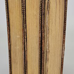 Three Fine Leatherbound Books “Second Voyage De F. Le Valliant” 1803