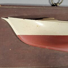 Vintage Maine Friendship Sloop Half Hull Builder’s Model