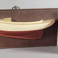 Vintage Maine Friendship Sloop Half Hull Builder’s Model