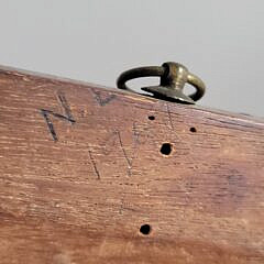 Vintage Maine Friendship Sloop Half Hull Builder’s Model