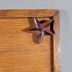 Vintage Nautical Folk Art Carved and Painted Catboat Plaque