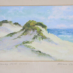 Vernon Herbert Coleman Oil on Board “Sandy Neck Dunes”