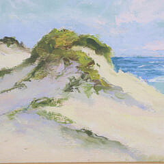 Vernon Herbert Coleman Oil on Board “Sandy Neck Dunes”