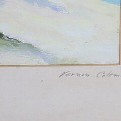 Vernon Herbert Coleman Oil on Board “Sandy Neck Dunes”