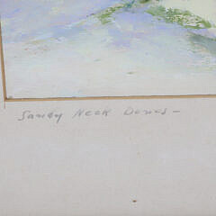 Vernon Herbert Coleman Oil on Board “Sandy Neck Dunes”