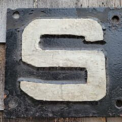 Important World War Two U.S. Navy Submarine USS Sea Owl Quarterboard Nameplate