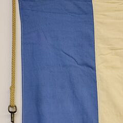 Vintage Costa Rica National Flag Nautical Ship Naval Ensign