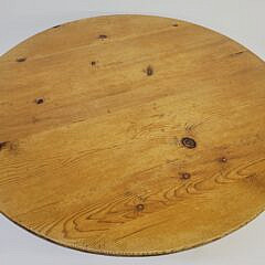 Scarce Large Antique English Pine Cricket Table