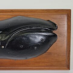 Vintage Richard Orr Folk Art Carved Right Whale Plaque
