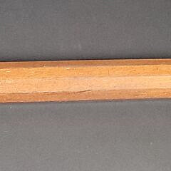 Antique Decagonal Ten Side Mahogany Ship Captain’s Spyglass