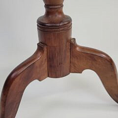 Scarce Early 19th C. Nantucket Made Federal Candlestand