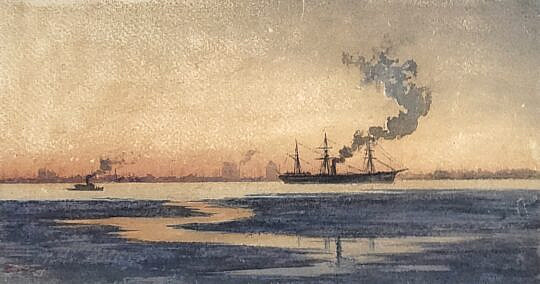 1849-1865 Boston Harbor A