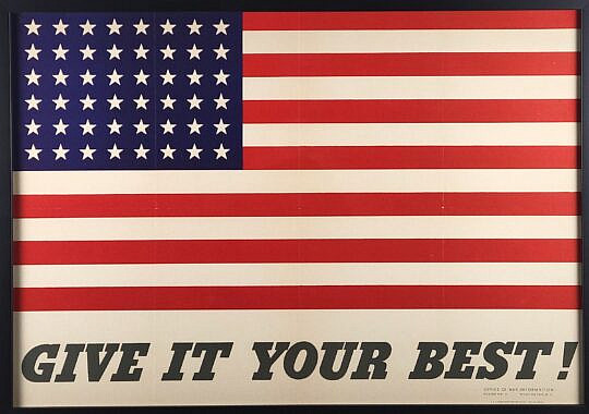 1850-1865 Flag Poster A