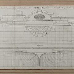 1851-1865 Ship Blueprint A