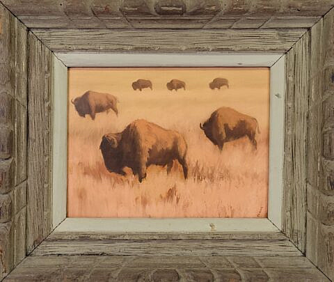 1856-1865 Glannon Pink Buffalo A
