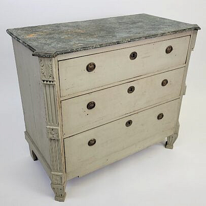 1859-1865 Gustavian Chest A