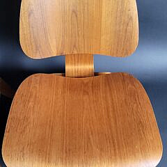 Pair of Vintage Eames for Herman Miller LCW Plywood Lounge Chairs