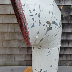 Two 1920s Vintage Nautical Steamship Ventilator Funnels