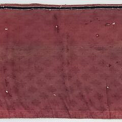 Rare and Important Large 19th C. Sailor Made Nautical Woolie Woolwork Embroidery