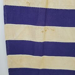 Vintage Nautical U.S. Power Squadrons Motorboat Yacht Flag