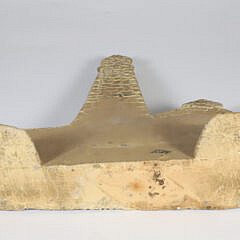 Painted Cast Composition Lighthouse Doorstop, early 20th Century
