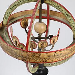 French Copernican Armillary Sphere, 19th Century