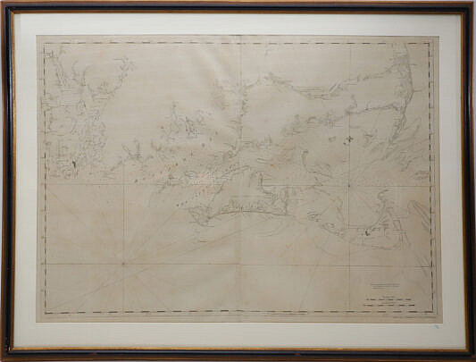 Des Barres Esq. Map of Buzzard