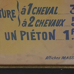 Framed French Lithograph Poster “Fete des Fleurs, circa 1897 Imp. Caby & Chardin 17 Passage Daudin Paris Affiches Massias”