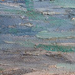 Anne Ramsdell Congdon Oil on Panel “End Of Wharf, Nantucket”