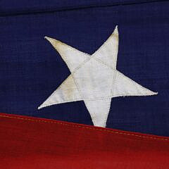 Important U.S. Navy 13 Star American Ship Coming Home Pennant circa 1900
