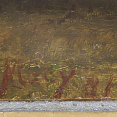 Wendell Macy Oil on Door Panel “Sankaty Light”