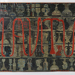 Contemporary Folk Art “NANTUCKET” Mural Painting