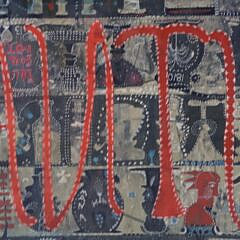 Contemporary Folk Art “NANTUCKET” Mural Painting