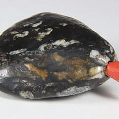Chinese Puddingstone Snuff Bottle, Qing Dynasty
