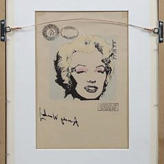 After Andy Warhol “Portrait of Marilyn Monroe”