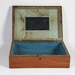 Antique Shaker Multi-Wood Sewing Box